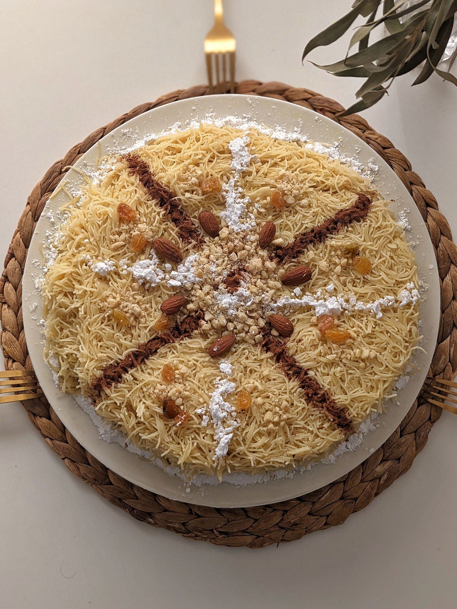 Kunafa Cake